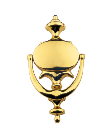 Heurtoir de porte VICTORIEN A en laiton poli verni EUROWALE