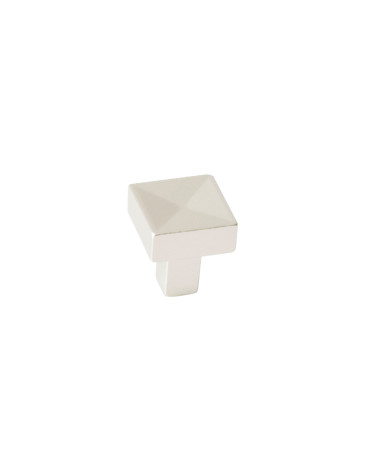 Bouton de meuble nickel satiné REGGEA poignée design