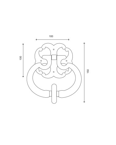 Dessin Heurtoir Fonte EUROWALE