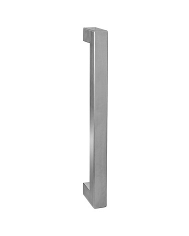 Poignée tirage carrée inox simple EUROWALE
