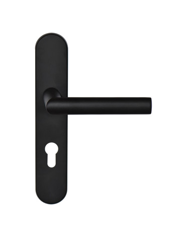 Poignée de porte Ceres réhaussée noire pl70 EUROWALE