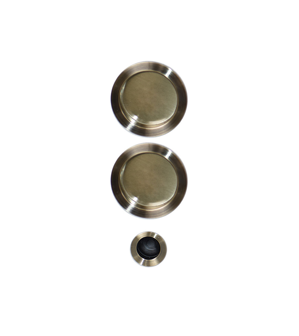 Kit coulissant Bronze cuvettes rondes  BDC