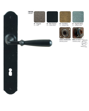 Poignée de porte couleur noir FON