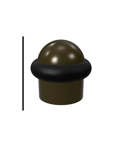 BUTEE DE PORTE BRONZE