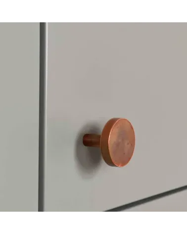 Bouton de meuble en cuivre NENA M