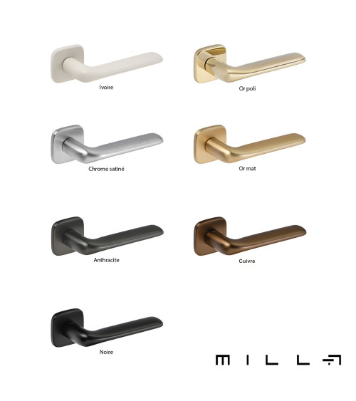 Poignée de porte bronze mat FLAT poignée design
