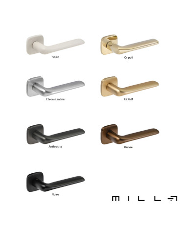 Poignée de porte FLAT poignée design 7 déclinaisons
