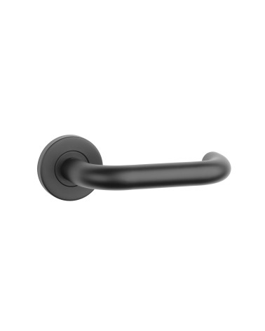 Poignées de porte couleur noir OVAL 1704