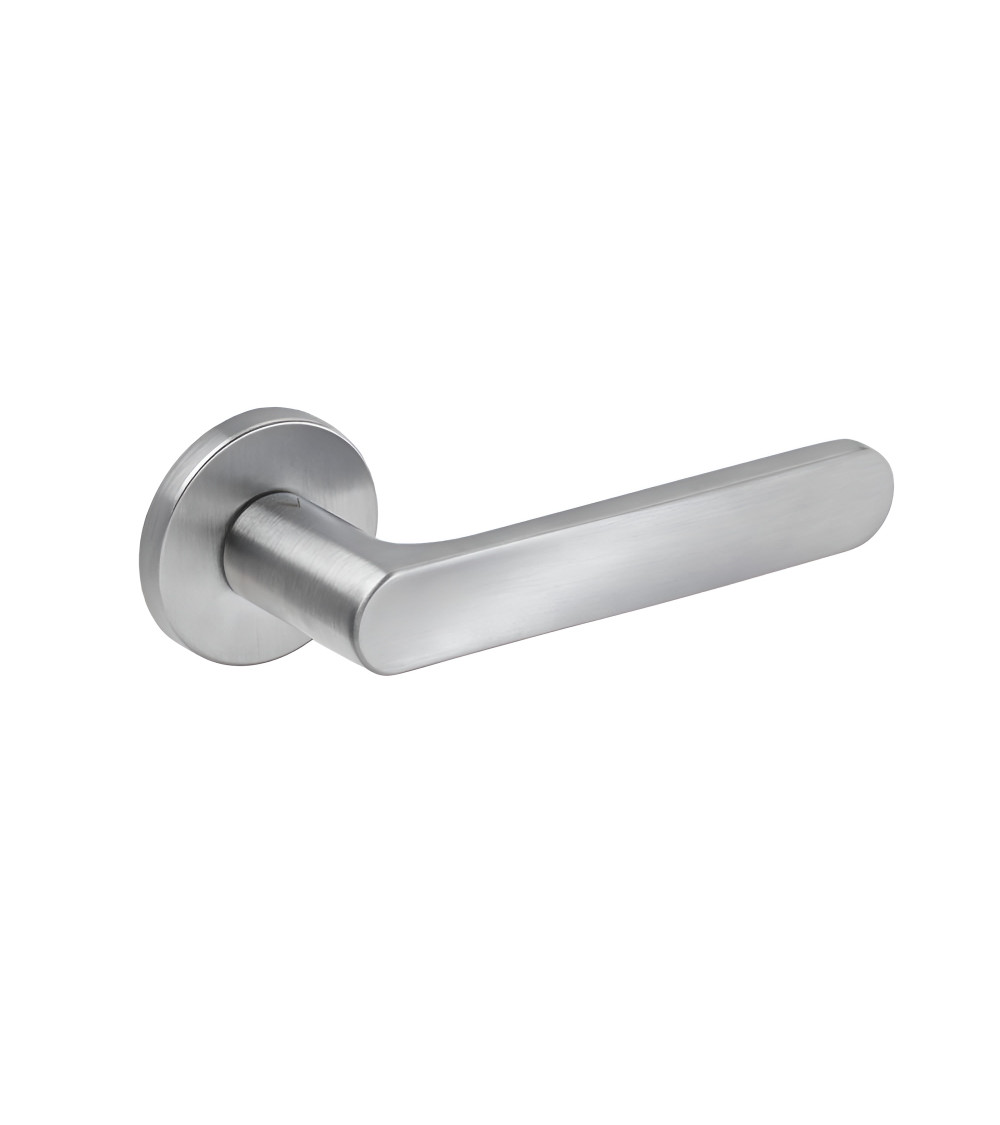 Poignée de porte chrome satiné RITA poignée design