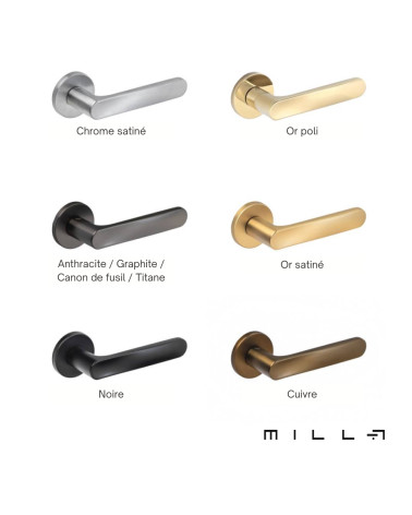 Poignée de porte RITA poignée design avec 7 déclinaisons