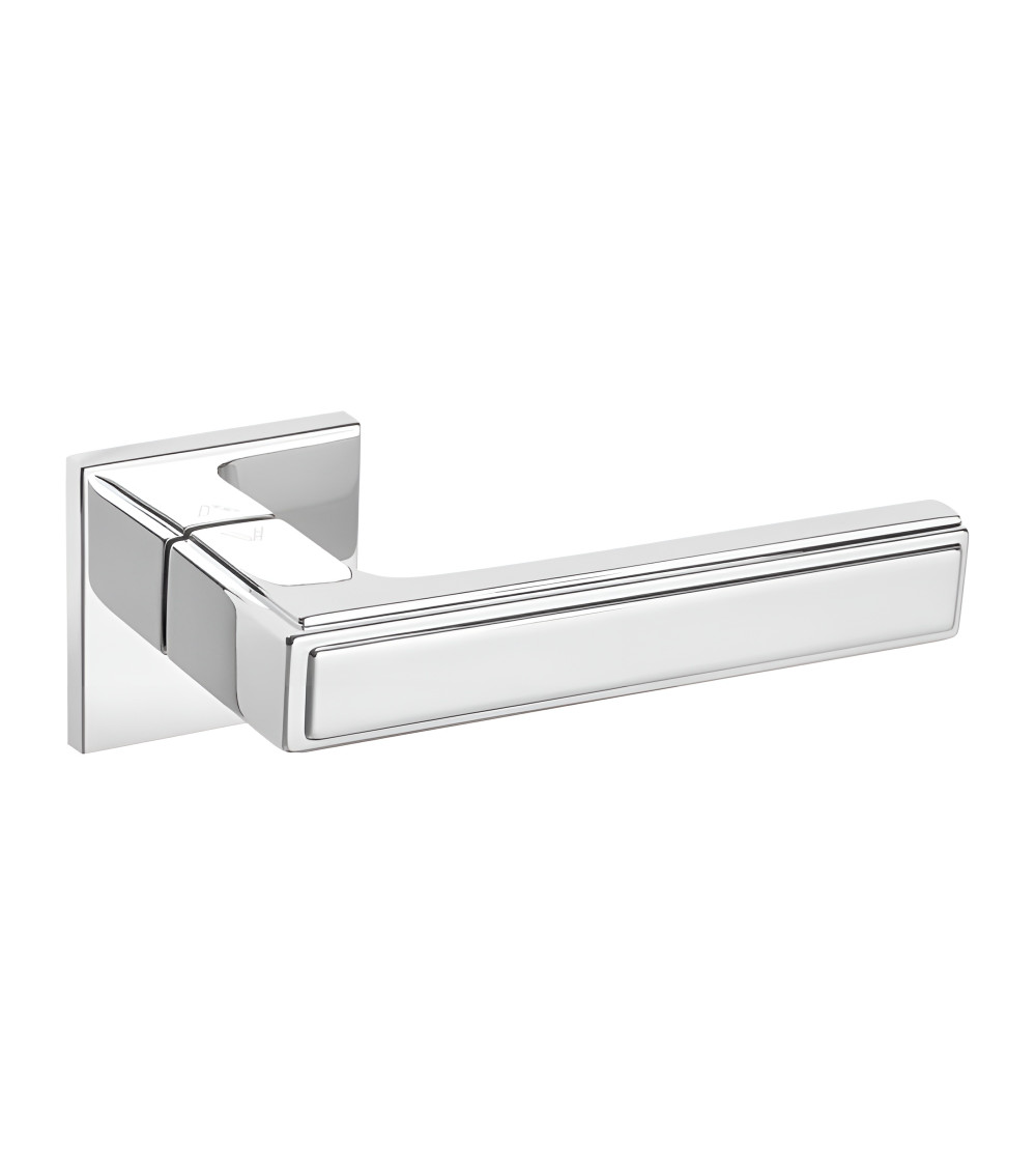 Poignée de porte moderne en zamak FRESSIA carrée poignée design