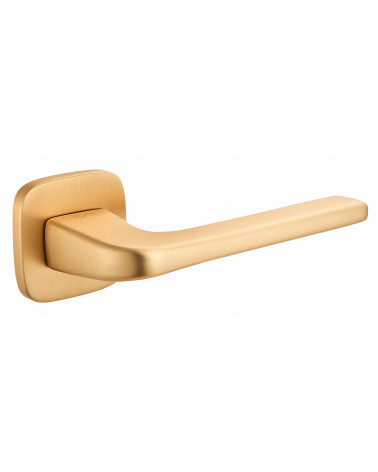 Poignée de porte Solo or mat arrondie