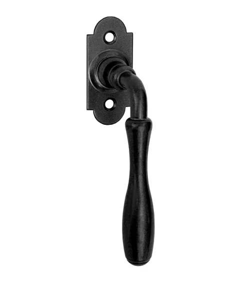 Poignée de fenêtre rétro noire mate, béquille en L – Collection Joséphine