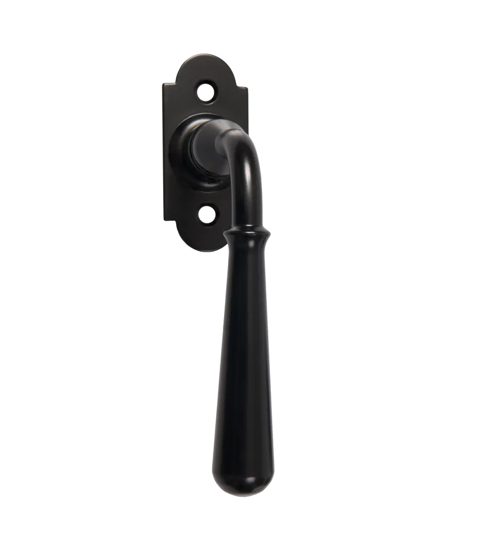 Poignée de fenêtre rétro noire mate – Collection Hinon