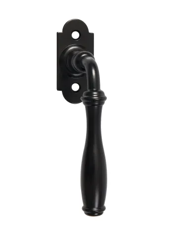 Poignée de fenêtre rétro noire mate – Collection Marguerite