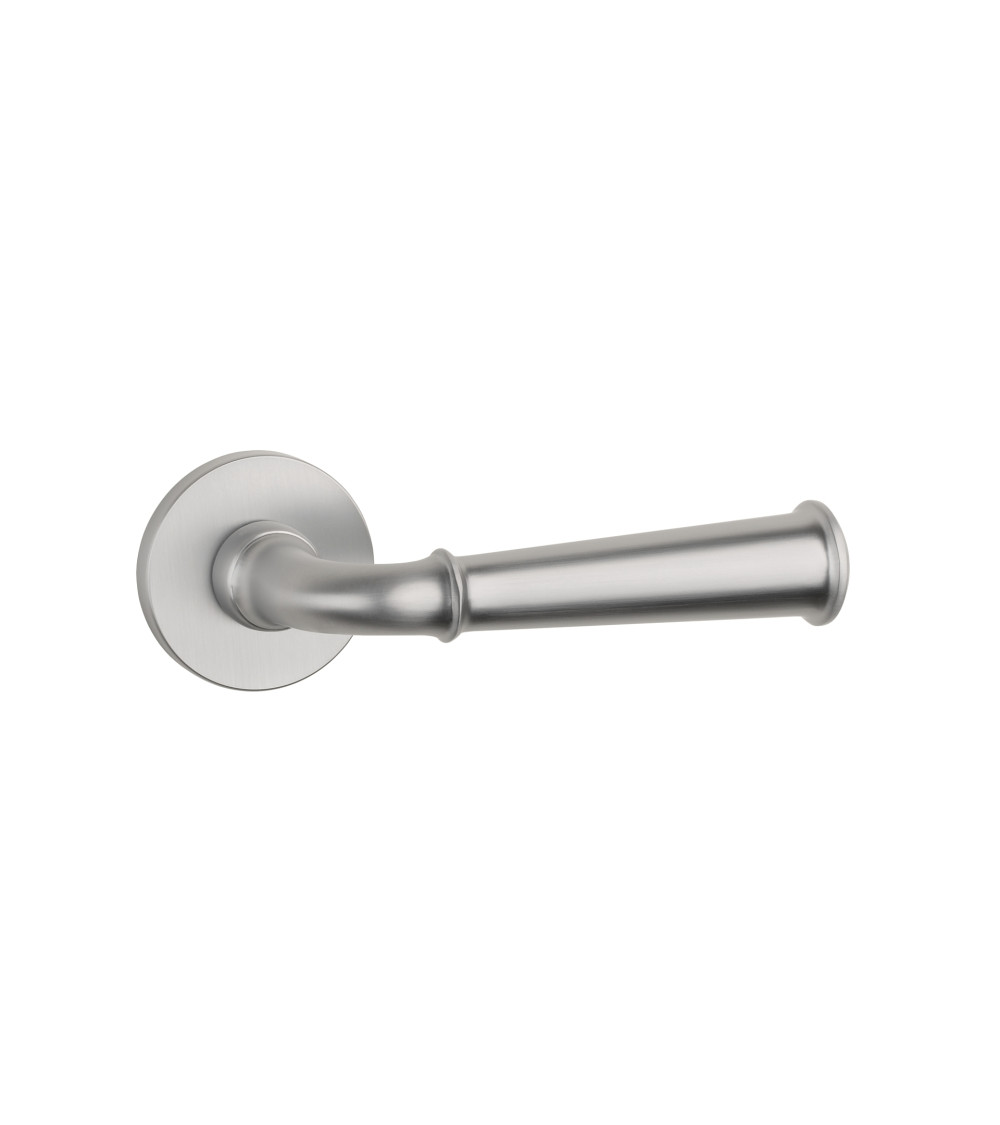 Poignée de porte chrome satiné IBRA poignée design