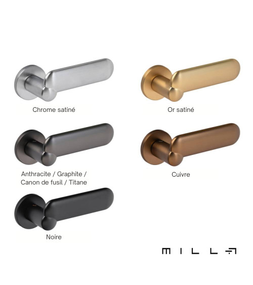 Poignée de porte couleur cuivre KELEDRES poignée design