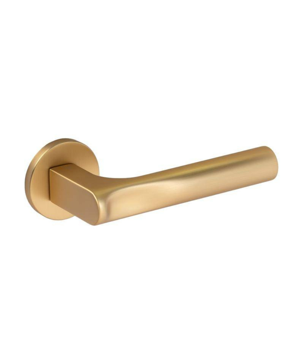 Poignée de porte or satiné TACTUS poignée design