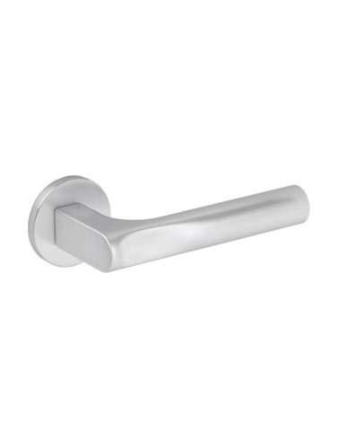 Poignée de porte chrome satiné TACTUS poignée design