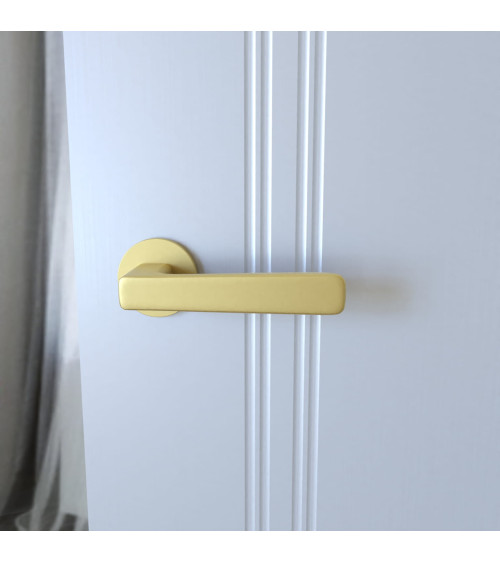 Poignée de porte zamak PARMA quincaillerie design