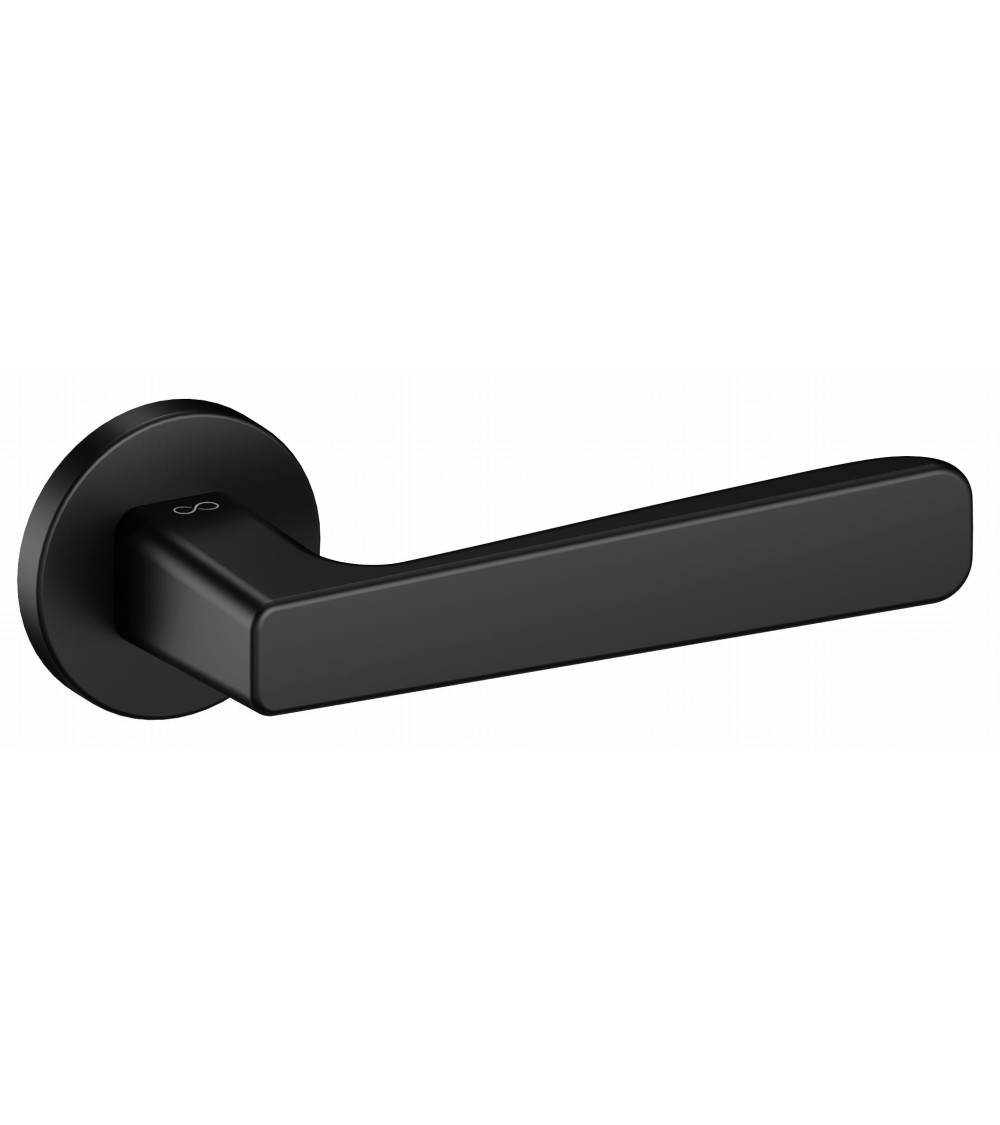 Poignée de porte noire PARMA quincaillerie design