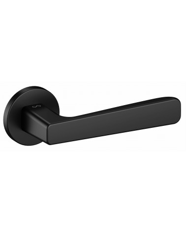 Poignée de porte noire PARMA quincaillerie design