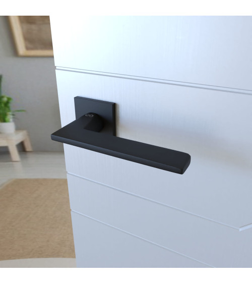 Poignée de porte noire ARA poignée design