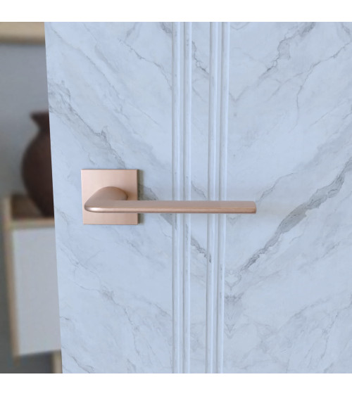 Poignée de porte cuivre STINGER quincaillerie design