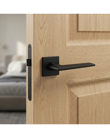 Poignée de porte couleur noire ARA