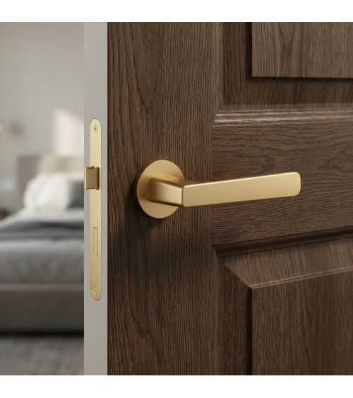 Poignée de porte zamak PARMA quincaillerie design