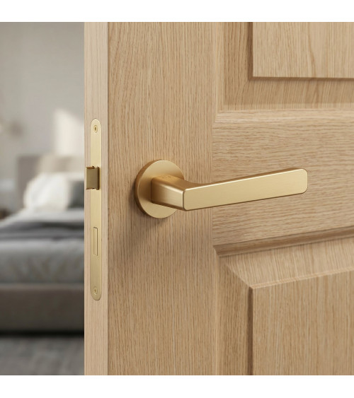 Poignée de porte zamak PARMA quincaillerie design