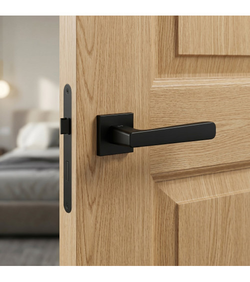 Poignée de porte noire PARMA poignée design