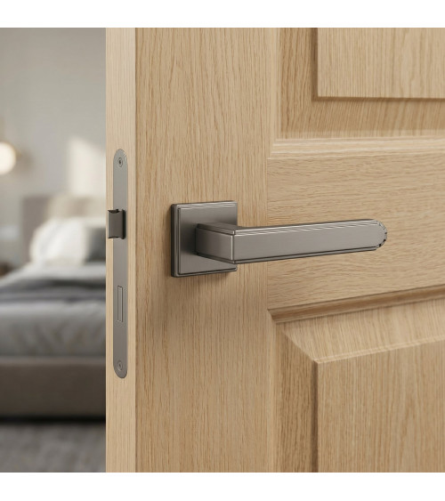 Poignée de porte graphite MIMOSA poignée design