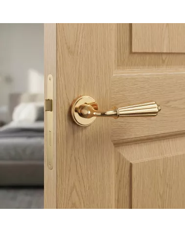 Poignée de porte en Zamak - Modèle LIMONA Millapoignées