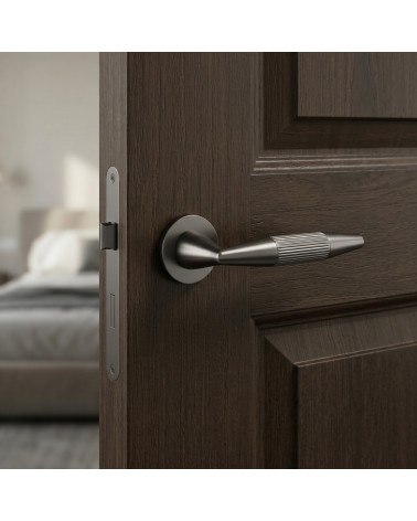 Poignée de porte graphite IDESA