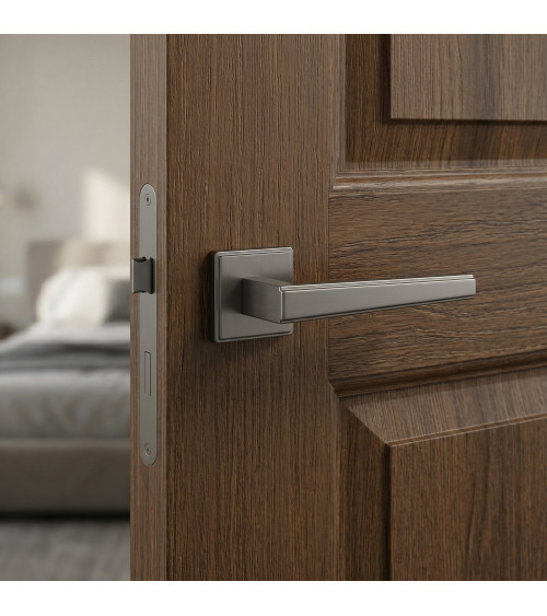 Poignée de porte graphite SYRINGA poignée design