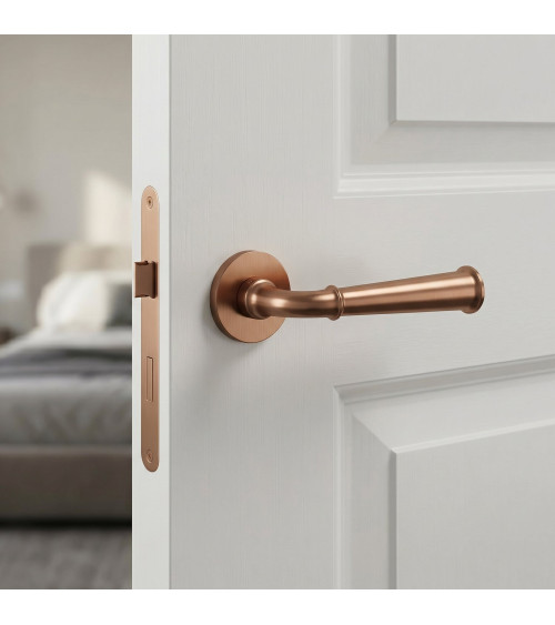 Poignée de porte cuivre IBRA poignée design