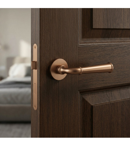 Poignée de porte cuivre IBRA poignée design