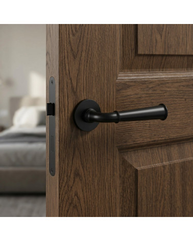 Poignée de porte finition noire IBRA