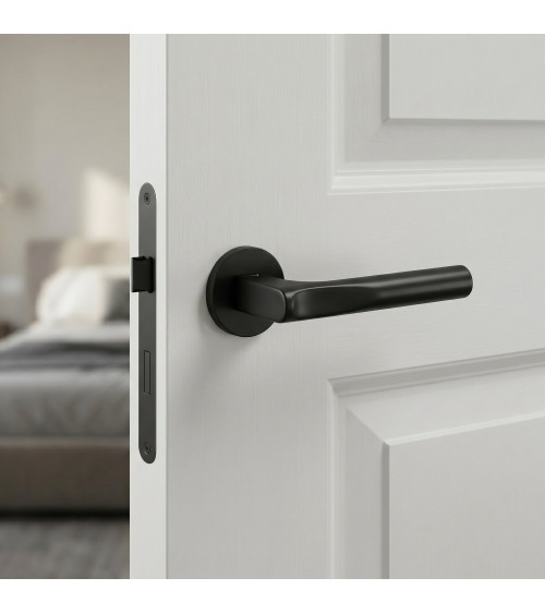 Poignée de porte noire TACTUS poignée design