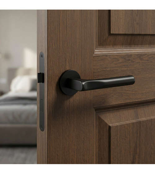 Poignée de porte noire TACTUS poignée design