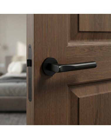 Poignée de porte couleur noire TACTUS