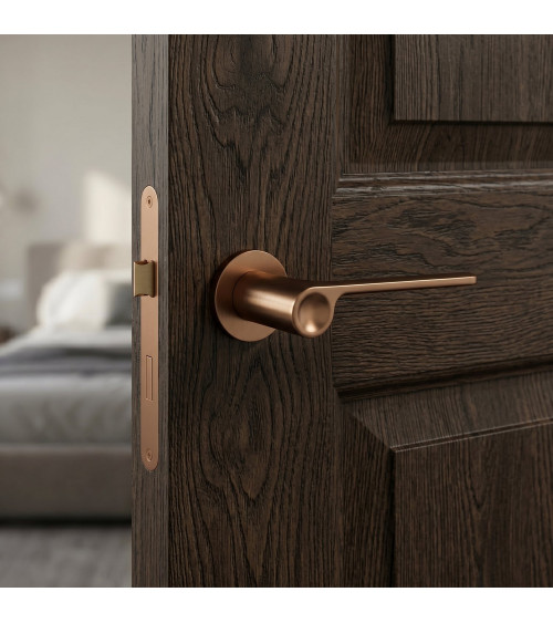Poignée de porte cuivre PLANO poignée design