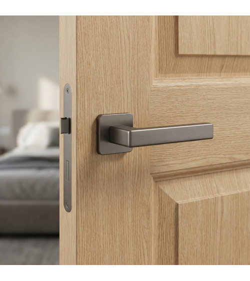 Poignée de porte anthracite TILIA poignée design