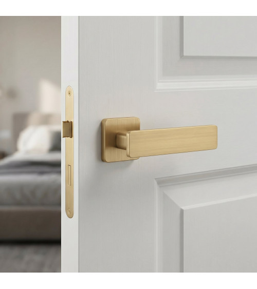 Poignée de porte en laiton NOEMIA poignée design
