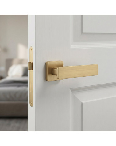 Poignée de porte en laiton NOEMIA