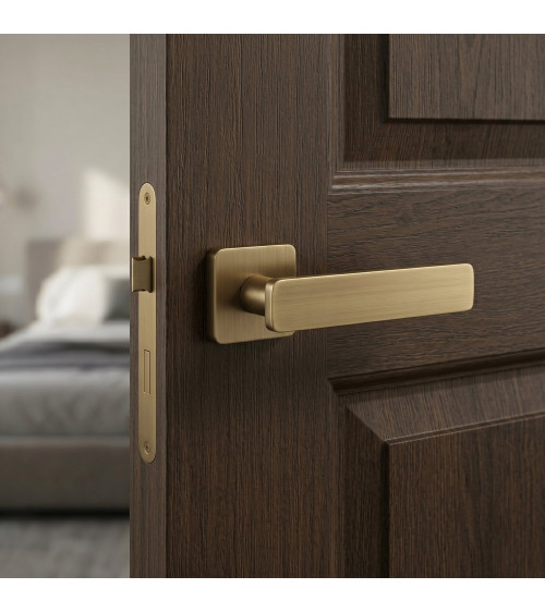 Poignée de porte en laiton NOEMIA poignée design
