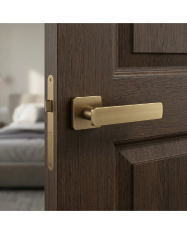 Poignée de porte en laiton NOEMIA