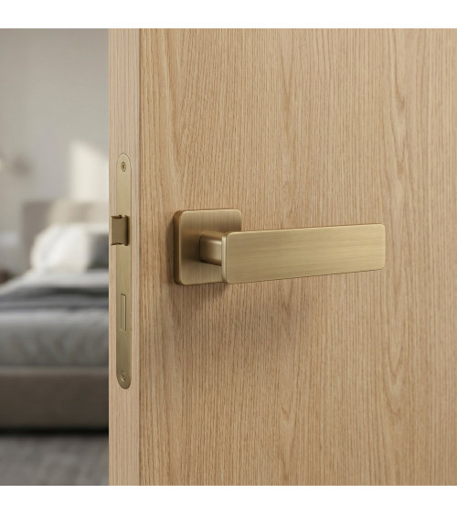 Poignée de porte en laiton NOEMIA poignée design