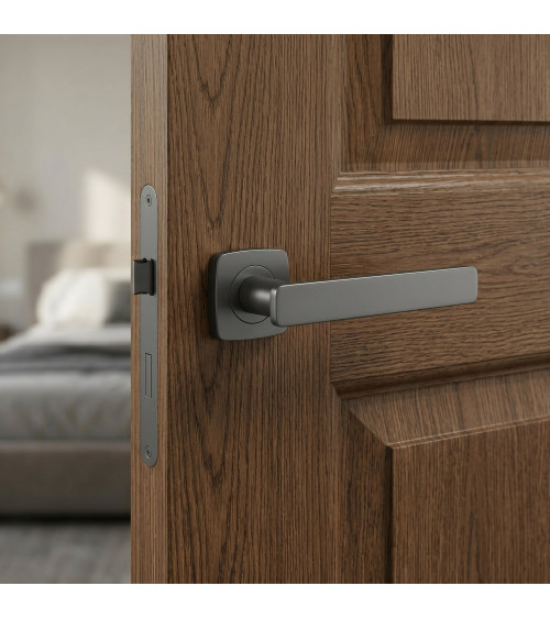 Poignée de porte anthracite NOEMIA poignée design